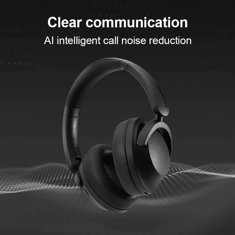 Magazaw wireless headphones with ANC featuring AI intelligent call noise reduction technology