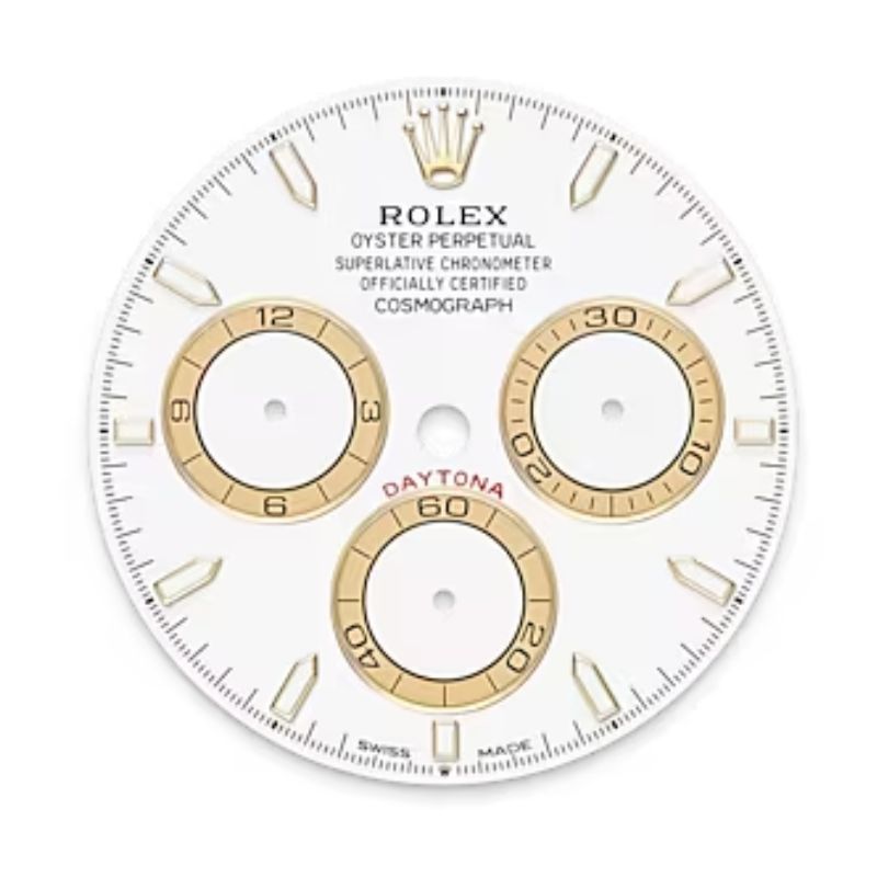 Cosmograph Daytona Oyster yellow gold White - Nevada Shoe