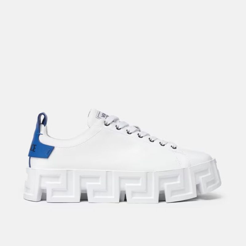 Greca Labyrinth Sneakers Luxury White - Nevada Shoe
