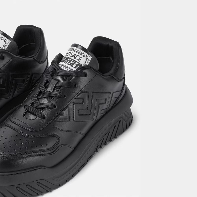 Greca Odissea Luxury sneakers Black - Nevada Shoe