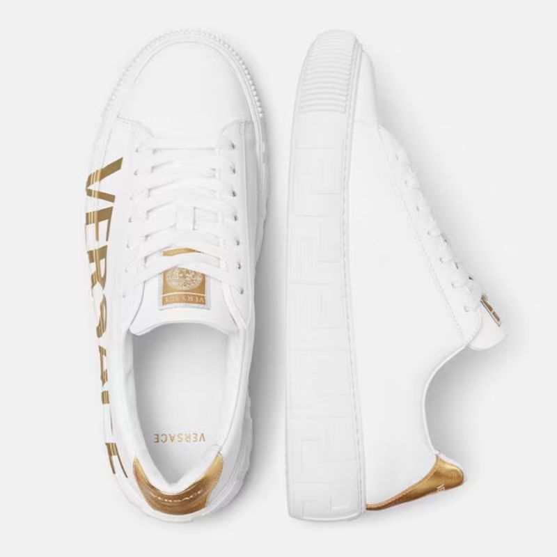 Logo Greca Sneakers Luxury White - Nevada Shoe