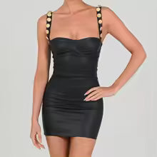 Sexy One-Shoulder Strapless Bodycon Dress – Spring & Summer Women's Fashion