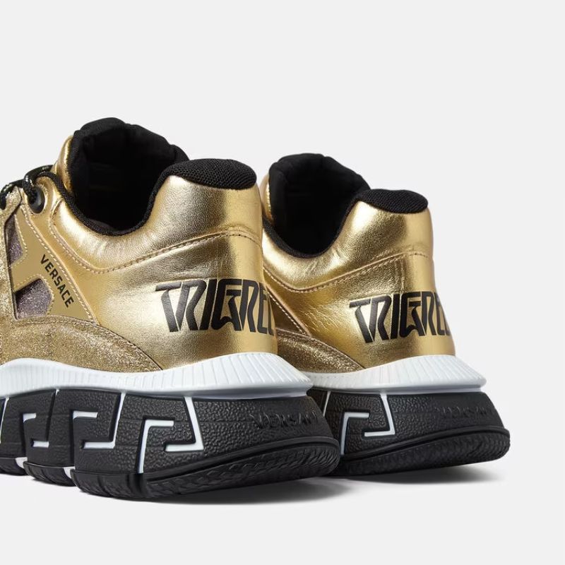Trigreca Sneakers Luxury Gold - Nevada Shoe