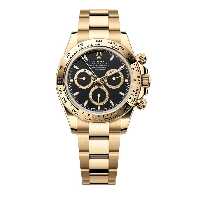 Watch Daytona Pure Gold Multiple dial options 40mm Black - Nevada Shoe