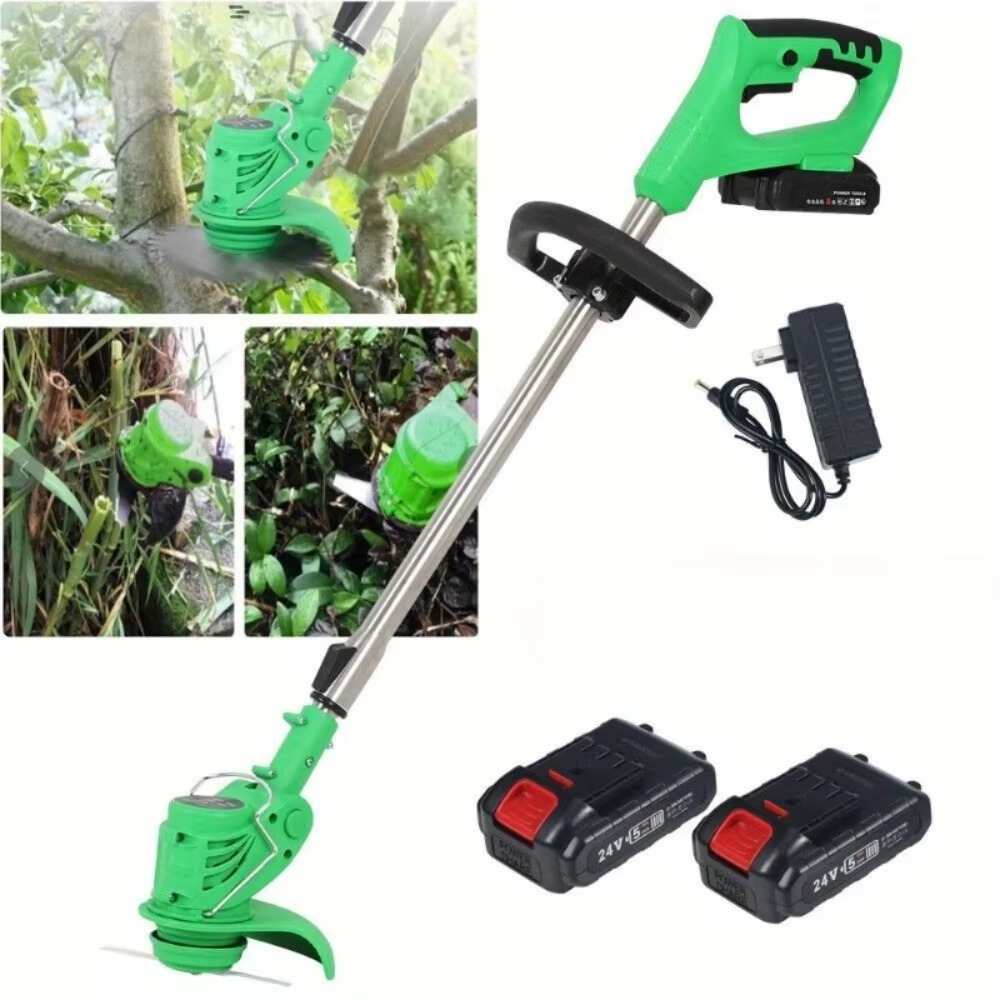Magazaw cordless weed eater 4-in-1 with adjustable handle and dual batteries for efficient yard care