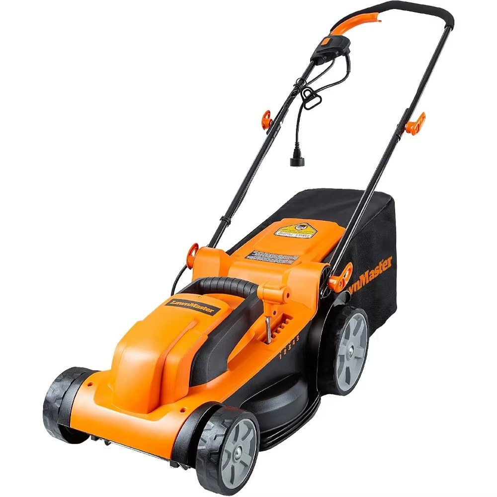 Magazaw™ Electric Lawn Mower for Small Yards with Easy Maneuverability and Grass Collection Bag