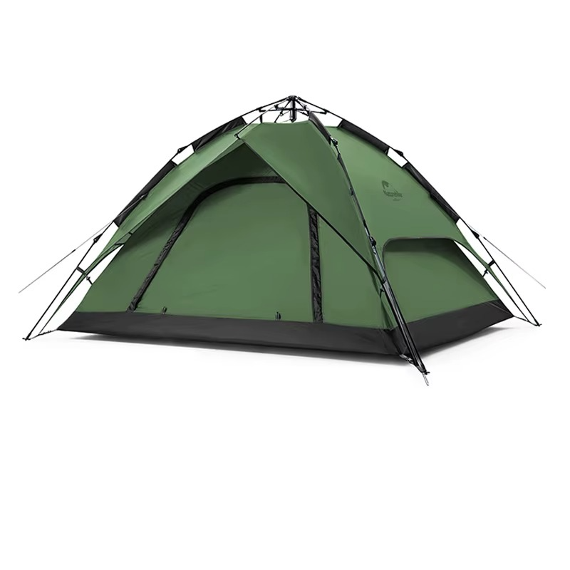 Magazaw automatic camping tent in green with easy setup and spacious interior for outdoor adventures