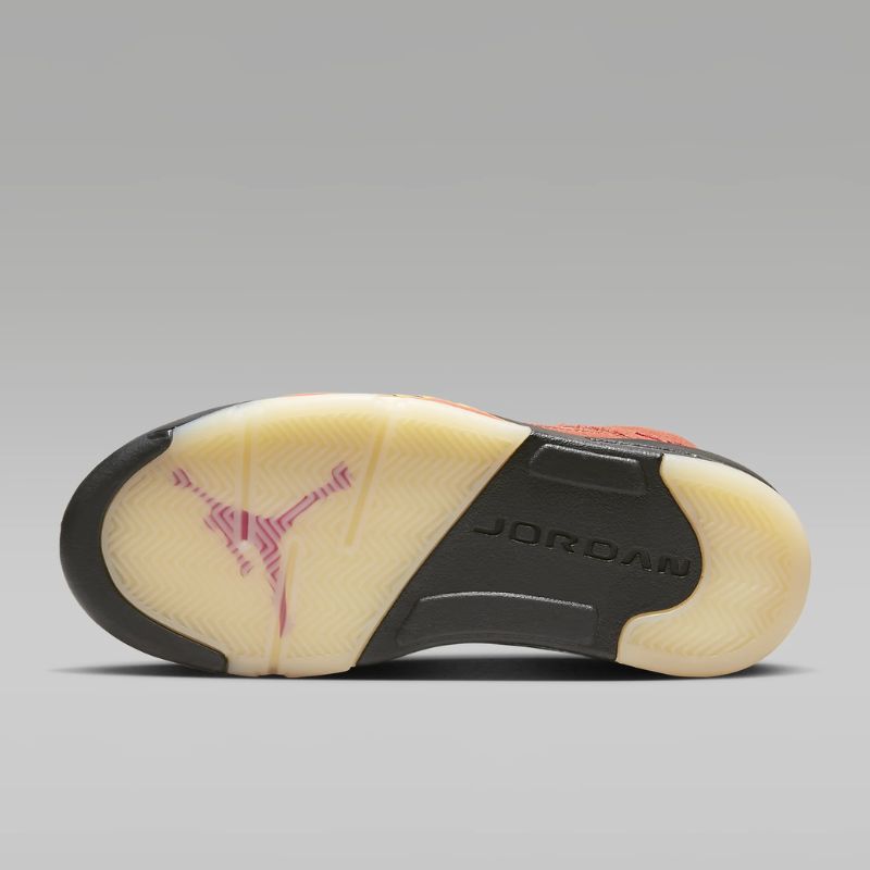 N Air J5 retro Red Shoe - Nevada Shoe