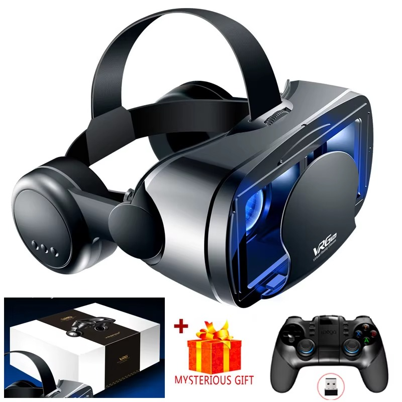 Magazaw™ 3D VR headset with controllers for immersive virtual reality experiences.