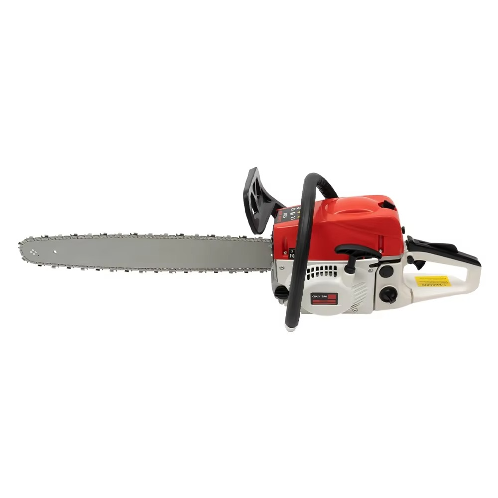 Magazaw™ 52cc petrol chainsaw with durable design and long saw blade for efficient cutting