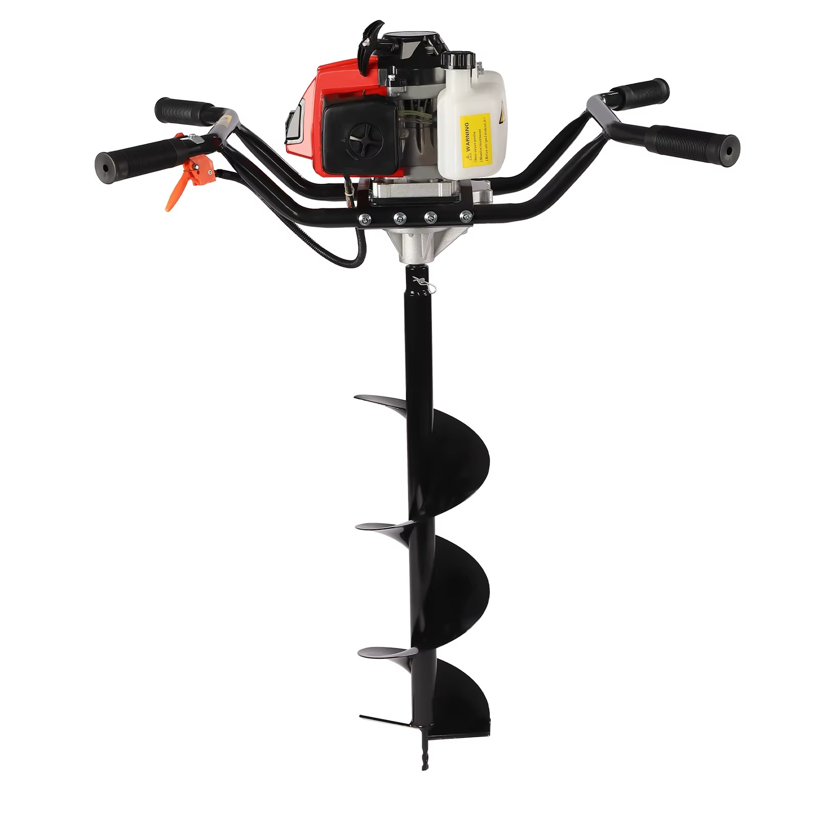 Magazaw™ 63cc gas post hole digger with dual handles and sturdy auger bit for efficient digging