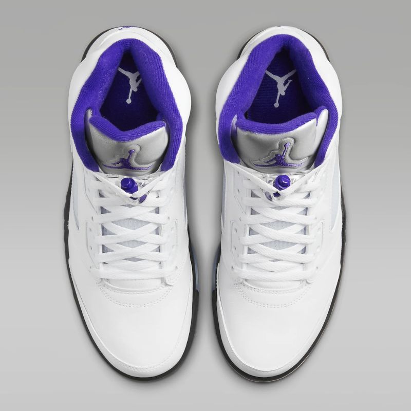 Air J 5 retro Shoe White - Nevada Shoe