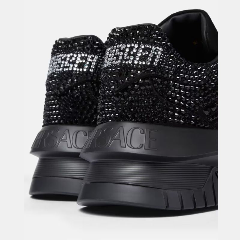 Crystal Odissea Luxury sneakers Black - Nevada Shoe