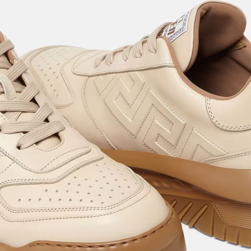 Greca Odissea Luxury sneakers Beige - Nevada Shoe