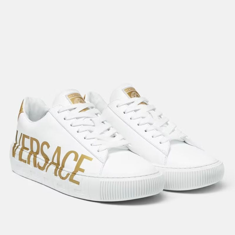 Logo Greca Sneakers Luxury White - Nevada Shoe