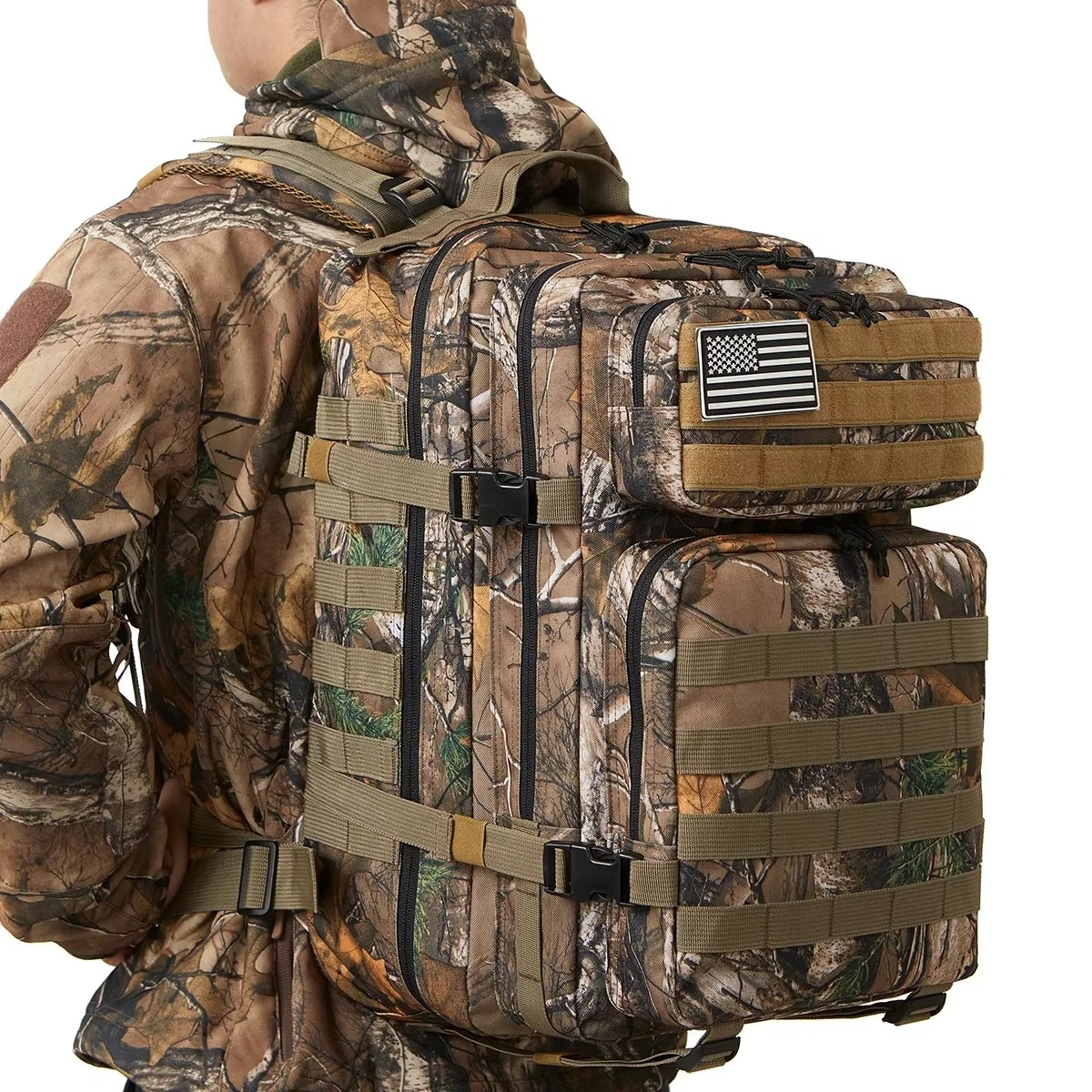 Voocci™ 45L Tactical Outdoor Backpack for Hiking & Camping