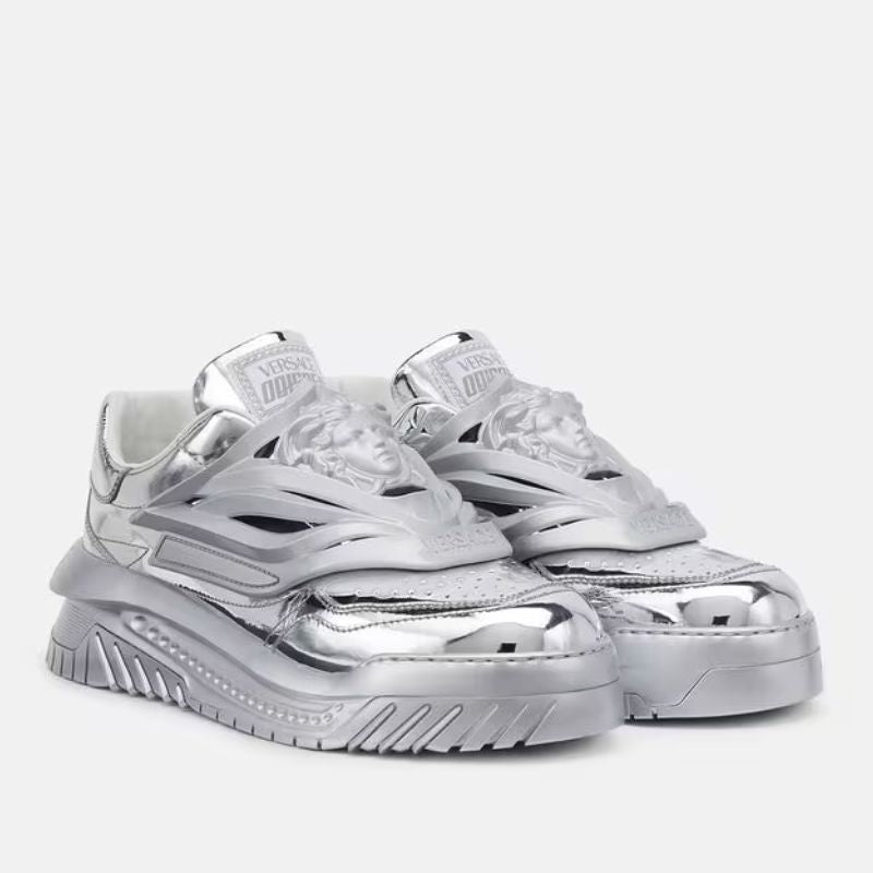 Odissea sneakers Luxury Silver - Nevada Shoe