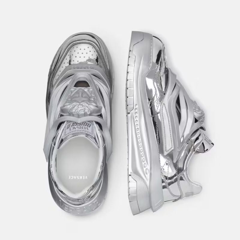 Odissea sneakers Luxury Silver - Nevada Shoe
