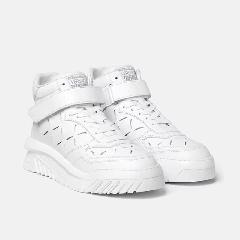 Slashed Odissea Luxury sneakers White - Nevada Shoe