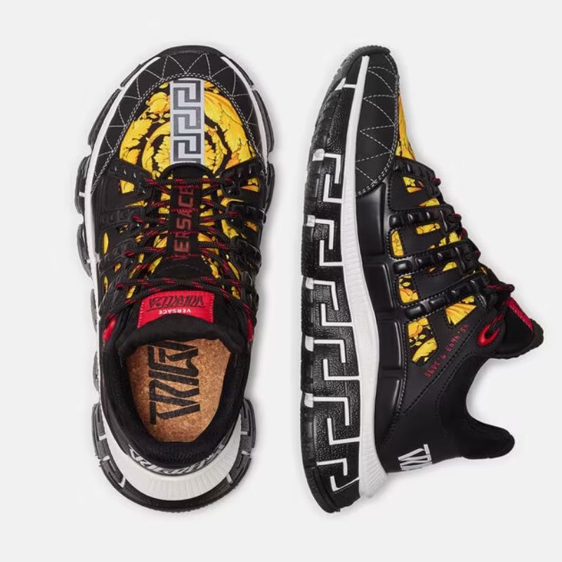 Trigreca Sneakers Luxury Black - Nevada Shoe