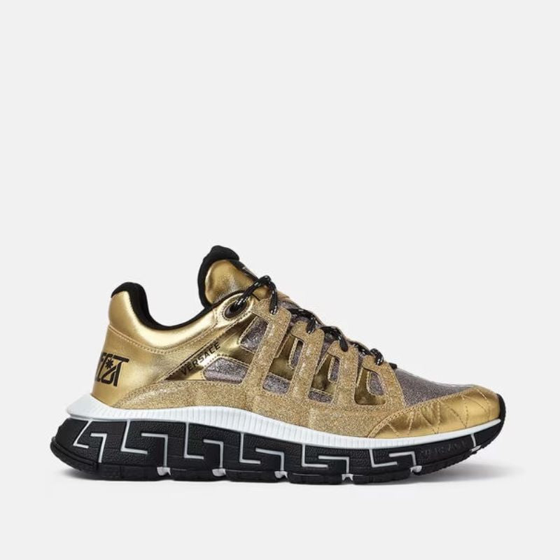 Trigreca Sneakers Luxury Gold - Nevada Shoe