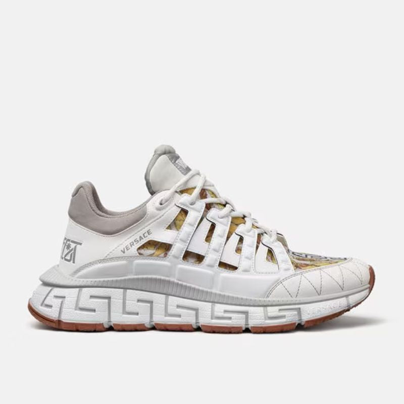 Trigreca Sneakers Luxury White - Nevada Shoe