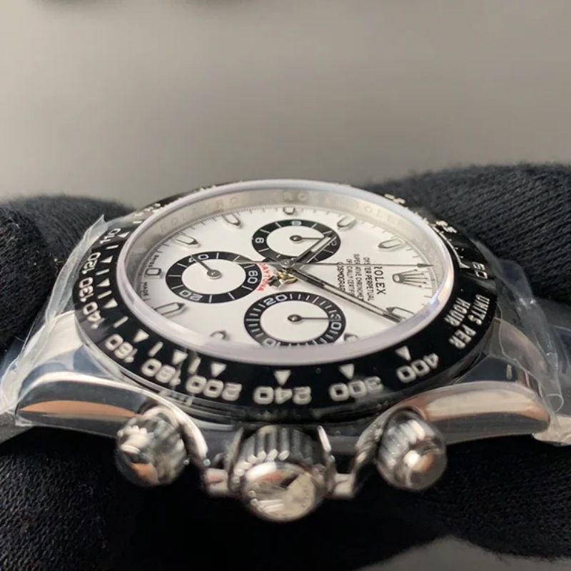 Watch Cosmograph Daytona Classic Silver Panda Black and White Dial 40mm - Nevada Shoe