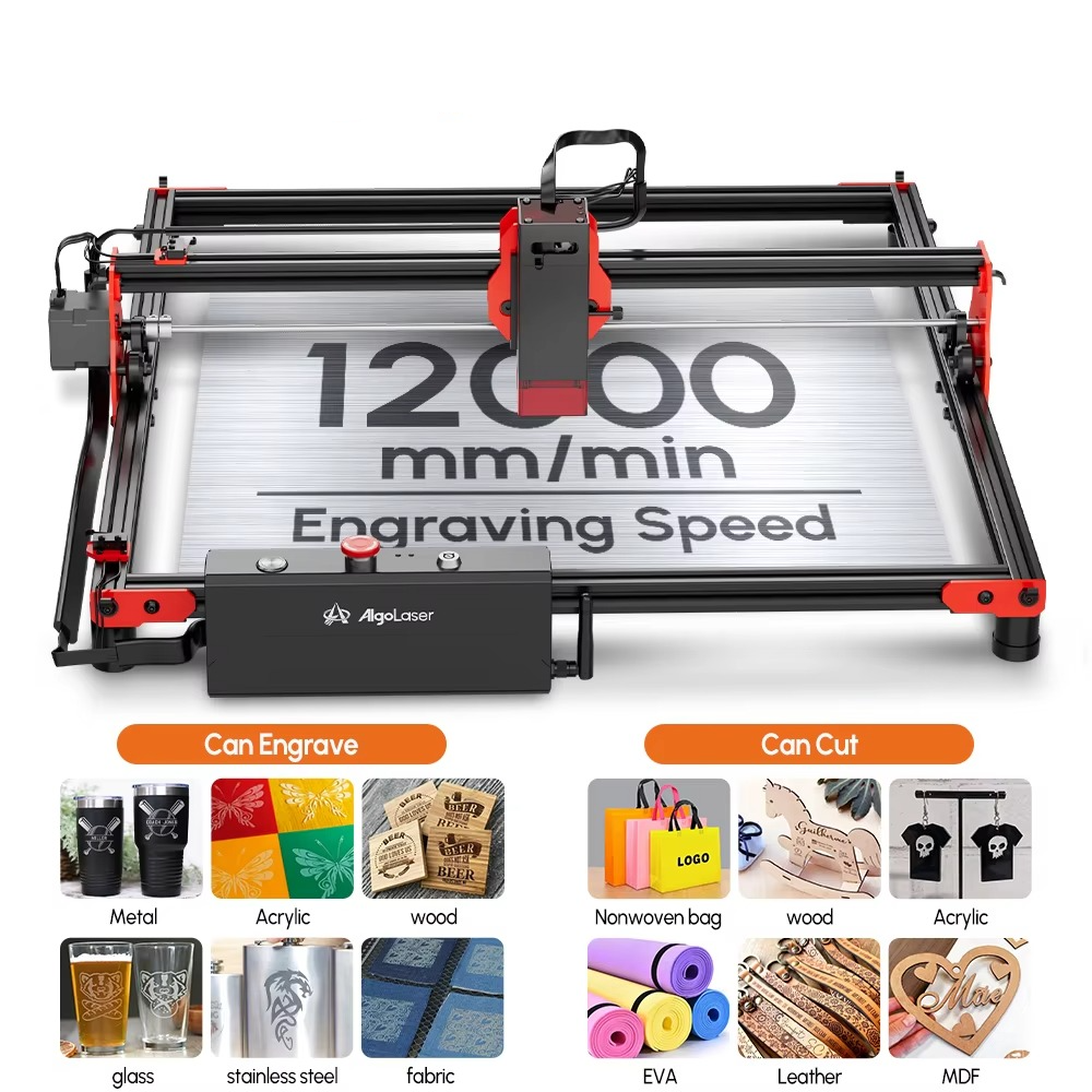Magazaw DIY laser engraver kit with 12000 mm/min engraving speed for wood and acrylic projects
