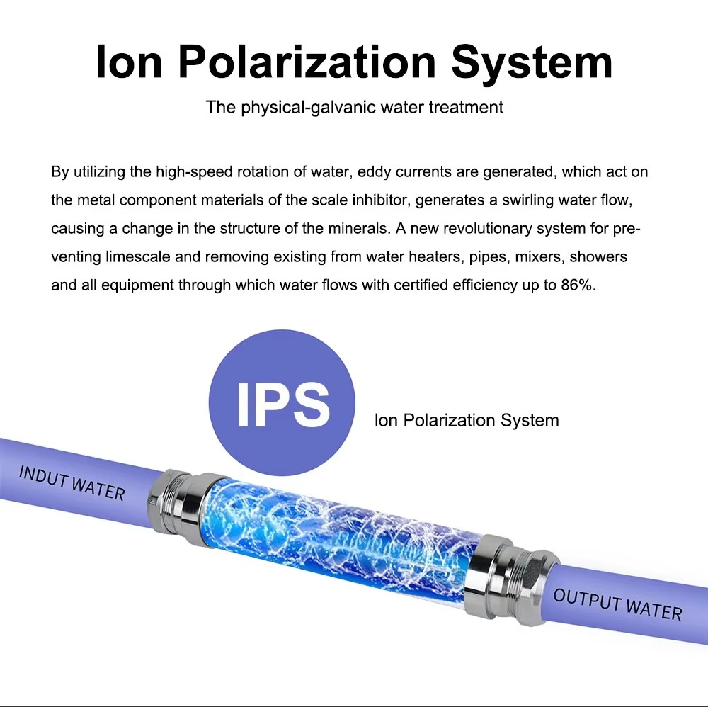 Magazaw whole house water descaler with Ion Polarization System for effective water treatment