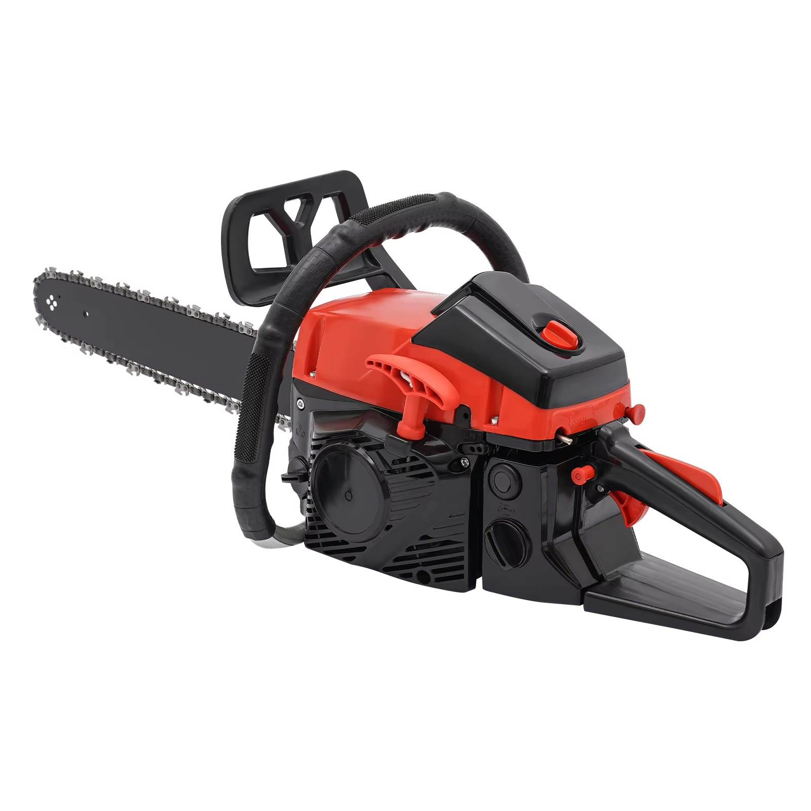 Magazaw 58cc gas chainsaw with ergonomic handle and sharp blade for efficient cutting