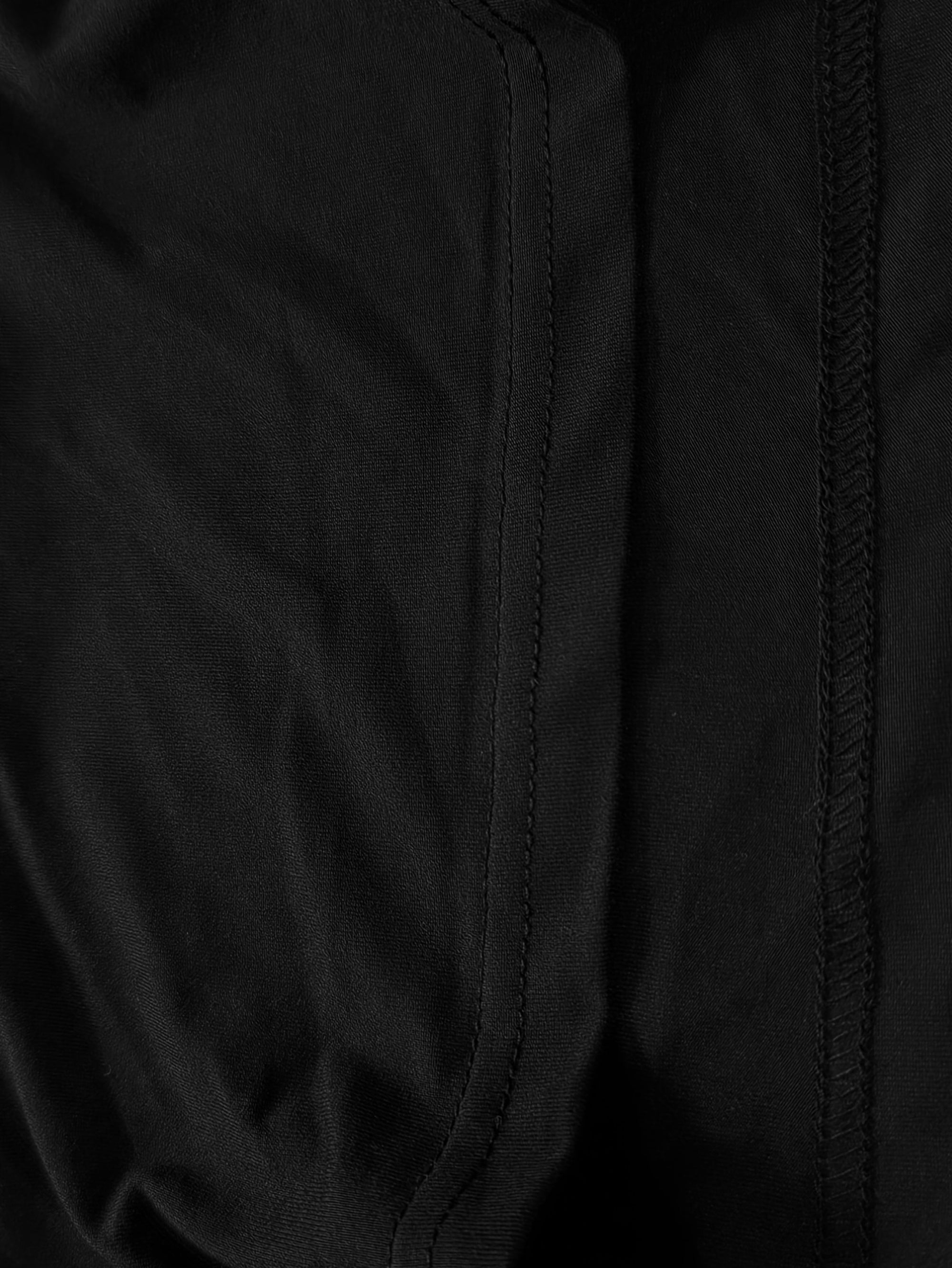 Voocci cold shoulder black dress featuring sleek fabric and elegant design details