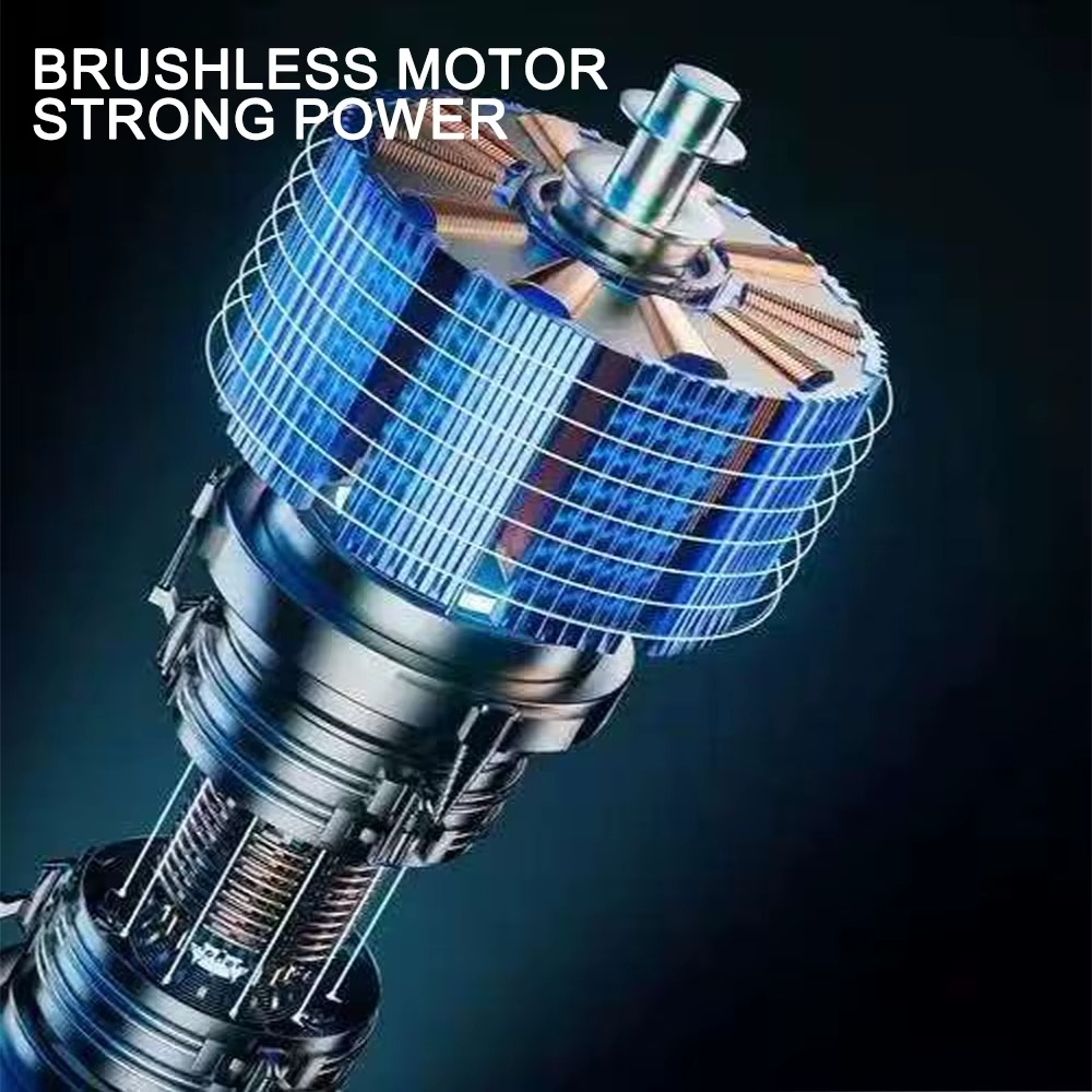 Magazaw cordless electric pruning shears featuring a powerful brushless motor for efficient cutting