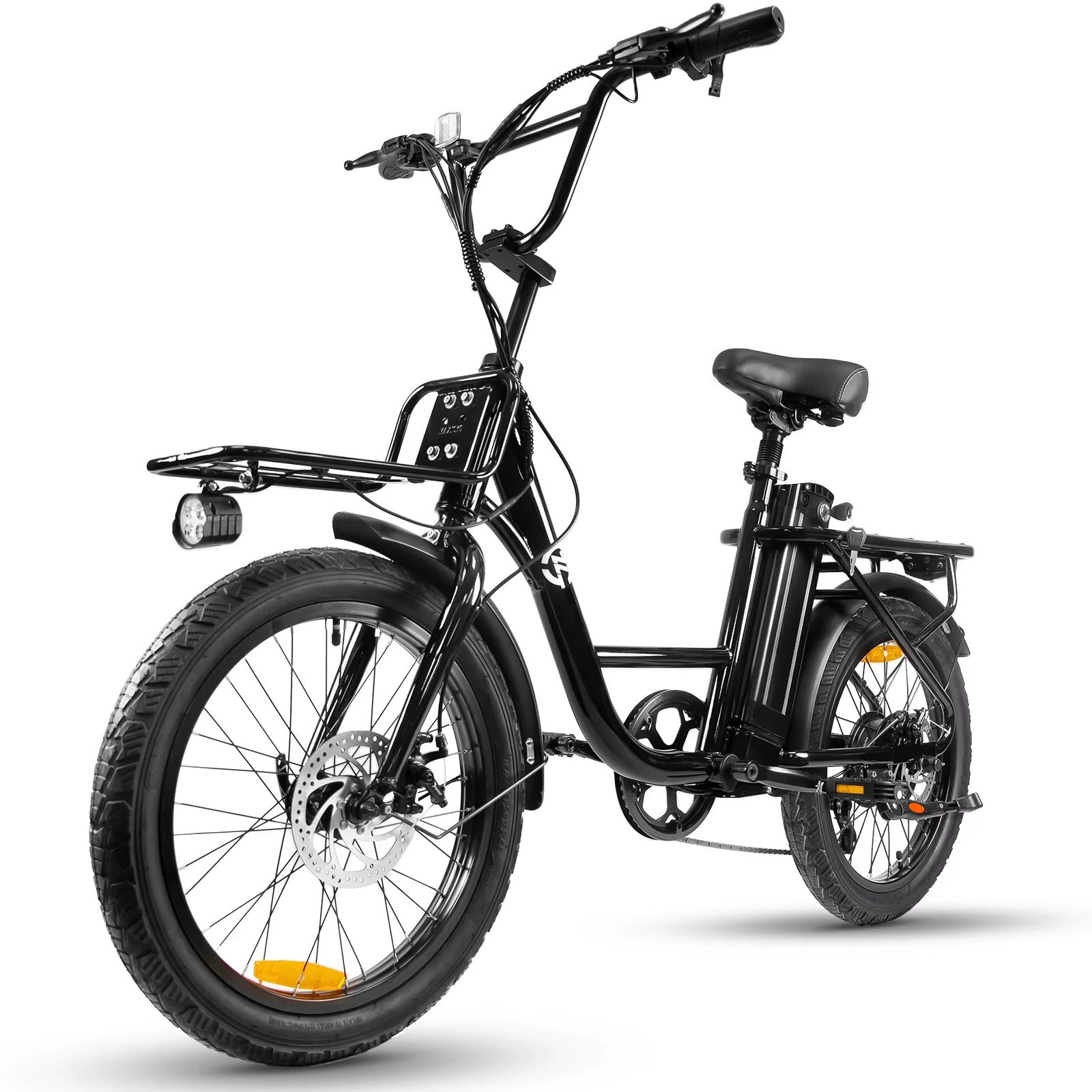 Magazaw 750W electric bike multi-terrain with durable frame and ergonomic seat for versatile riding
