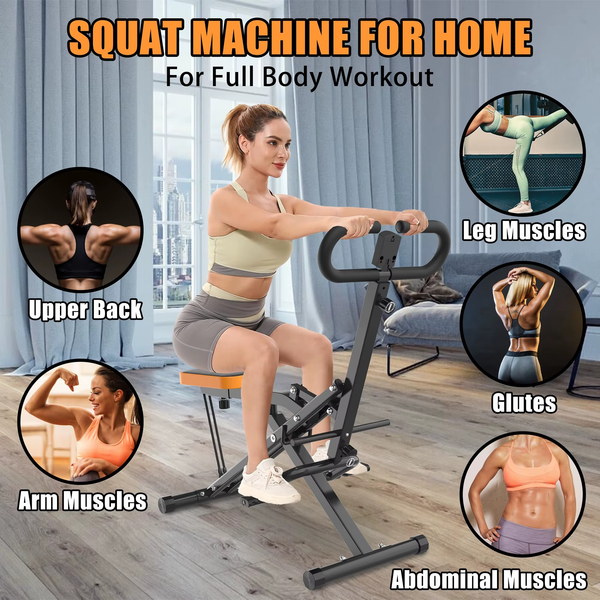Magazaw glute and thigh exercise machine for full body workouts at home