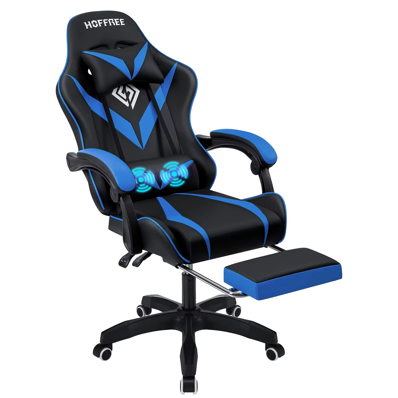 Magazaw kids gaming chair with footrest designed for comfort and ergonomic support during long gaming sessions