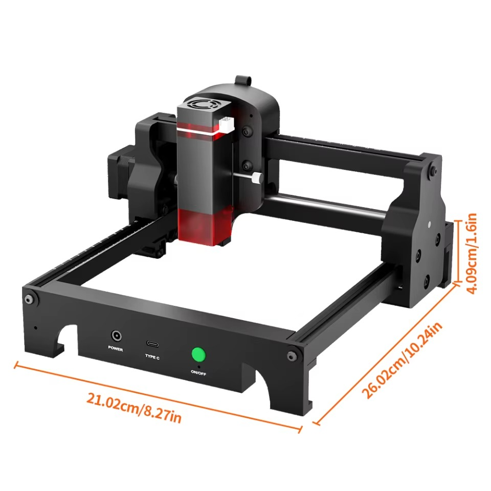 Magazaw portable laser engraving machine with adjustable size for precise engraving projects
